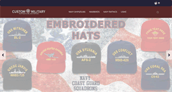 Desktop Screenshot of custommilitary.com