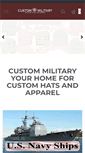 Mobile Screenshot of custommilitary.com